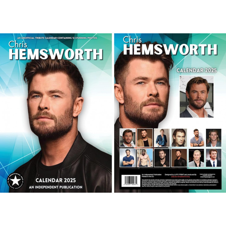 Calendrier Chris Hemsworth 2025