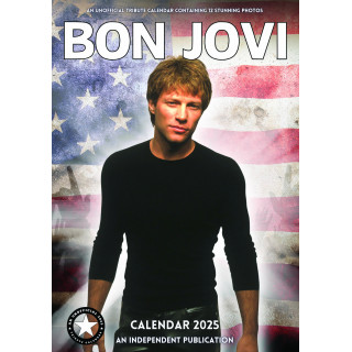 Lots de 5 ou 10 et 25 ou 50 Calendriers Bon Jovi 2025