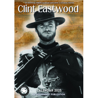 Lots de 5 ou 10 et 25 ou 50 Calendriers Clint Eastwood 2025