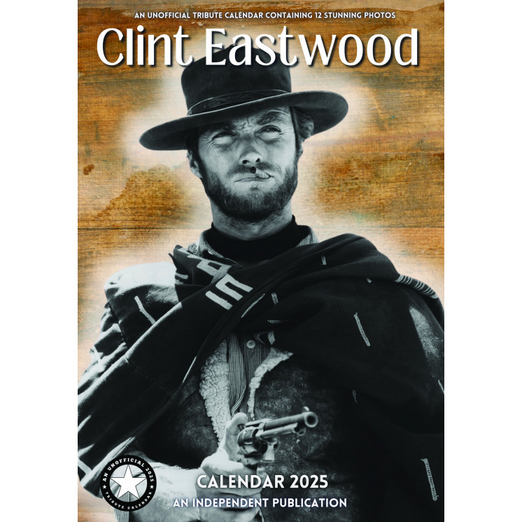 Lots de 5 ou 10 et 25 ou 50 Calendriers Clint Eastwood 2025