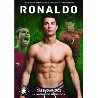 Lots de 5 ou 10 et 25 ou 50 Calendriers Cristiano Ronaldo 2025