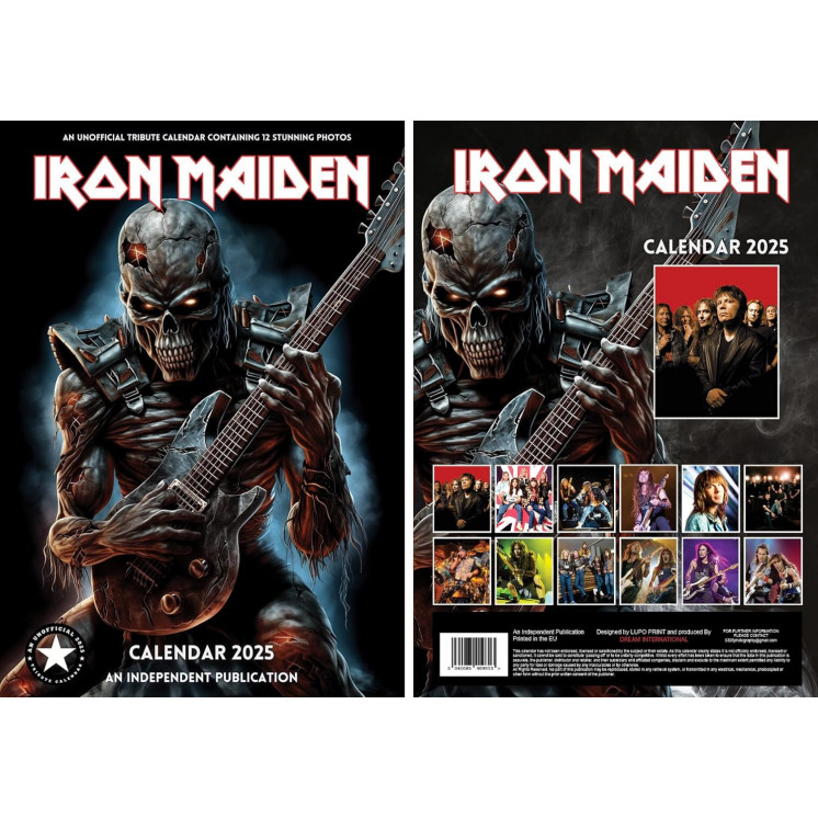 Calendrier Iron Maiden 2025