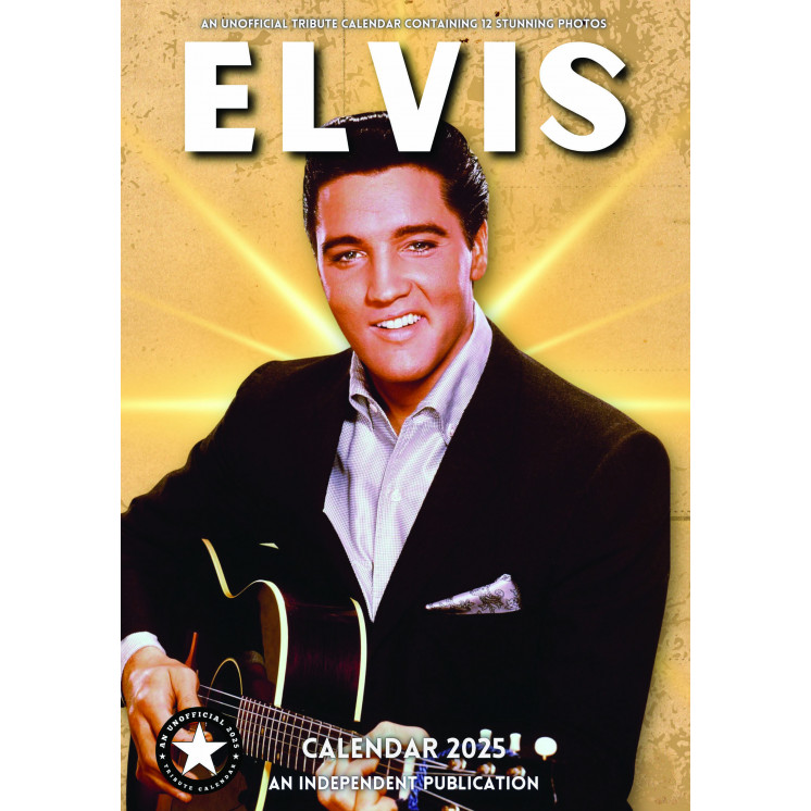 Lots de 5 ou 10 et 25 ou 50 Calendriers Elvis 2025