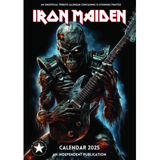 Lots de 5 ou 10 et 25 ou 50 Calendriers Iron Maiden 2025