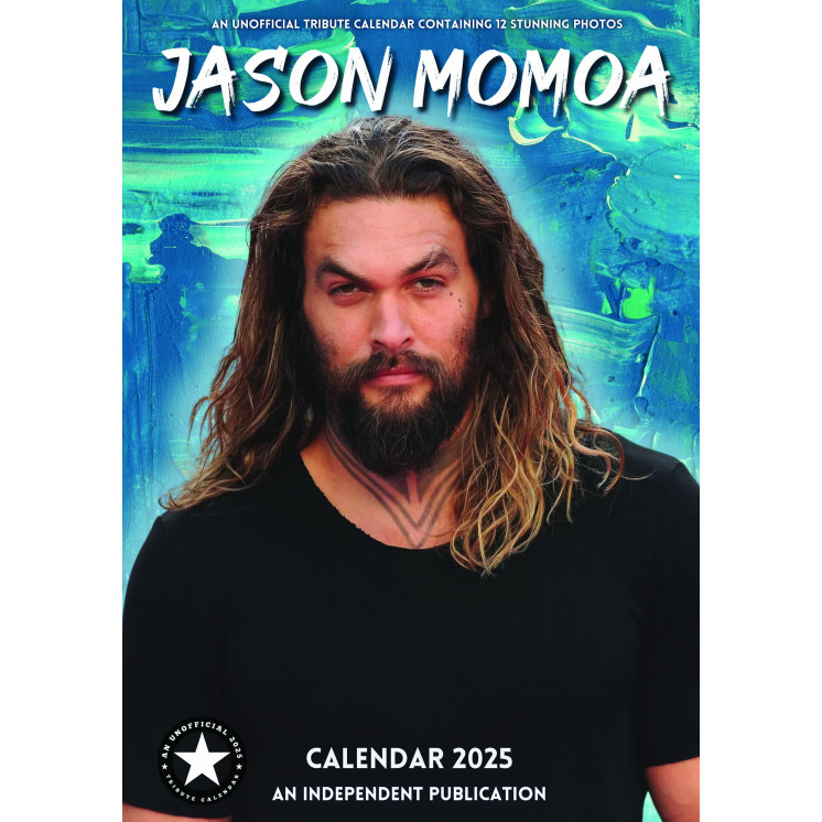 Lots de 5 ou 10 et 25 ou 50 Calendriers Jason Momoa 2025