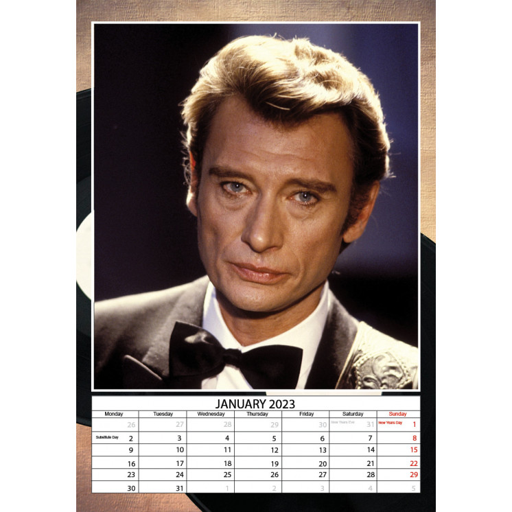 Calendrier Frank Sinatra 2025