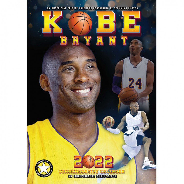 Lots de 5 Calendriers Kobe Bryant 2022