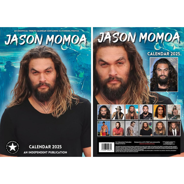 Calendrier Jason Momoa 2025