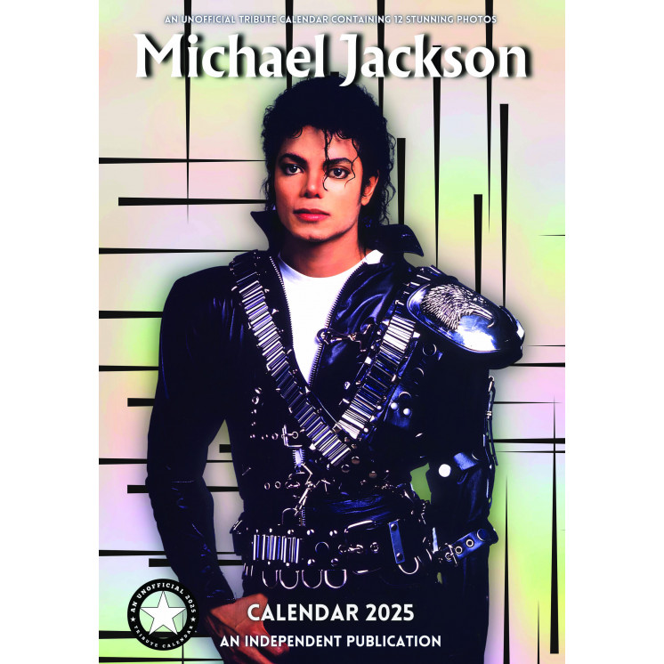 Lots de 5 ou 10 et 25 ou 50 Calendriers MIchael Jackson 2025