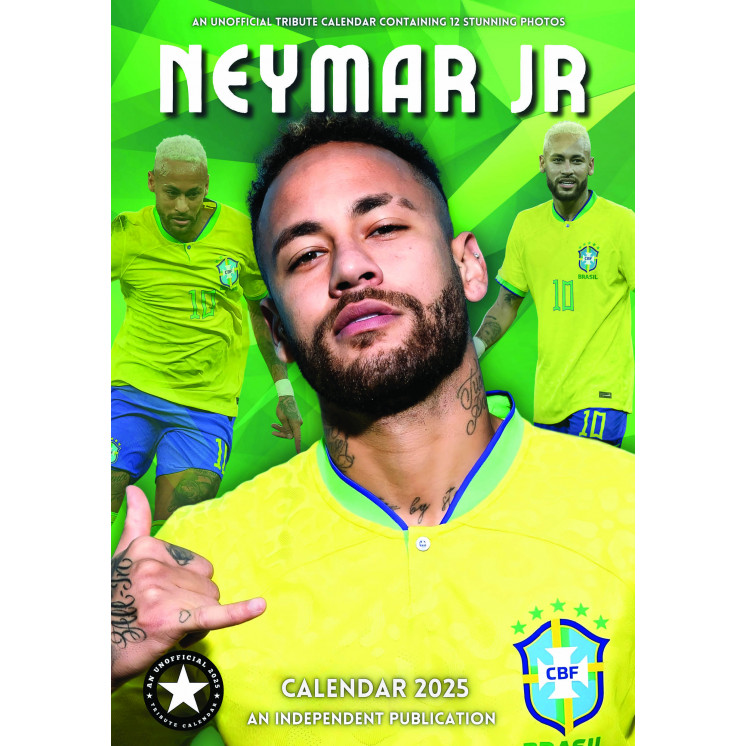 Lots de 5 ou 10 et 25 ou 50 Calendriers Neymar 2025