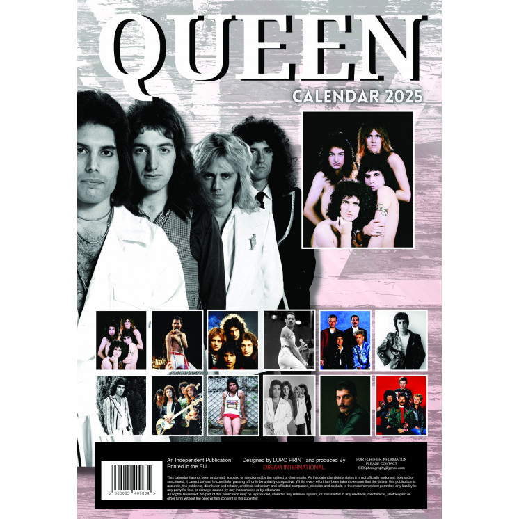 Lots de 5 ou 10 et 25 ou 50 Calendriers Queen 2025