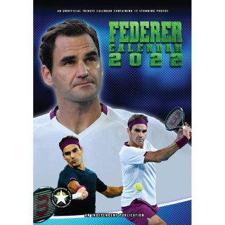 Lot de 5 Calendriers Roger Federer 2022