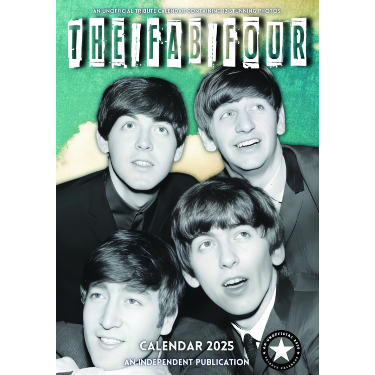 Lots de 5 ou 10 et 25 ou 50 Calendriers The Beatles 2025