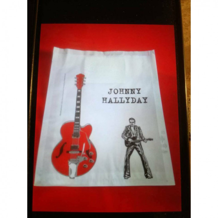 Lot 100 Couronne Johnny Hallyday et 100 Sachet à Galette Johnny Hallyday