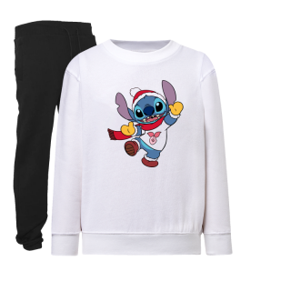 Stitch Noël - Ensemble Sweat et Jogging Enfant ou Adulte