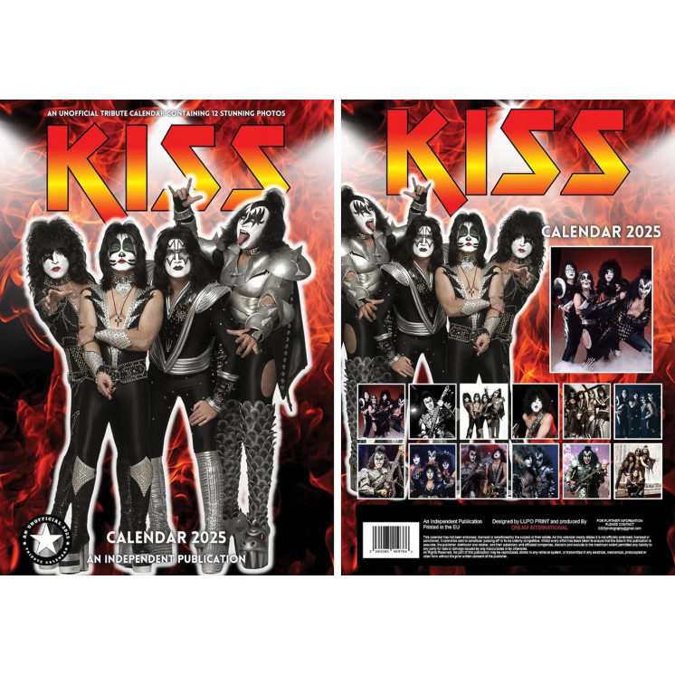 Calendrier Kiss 2025