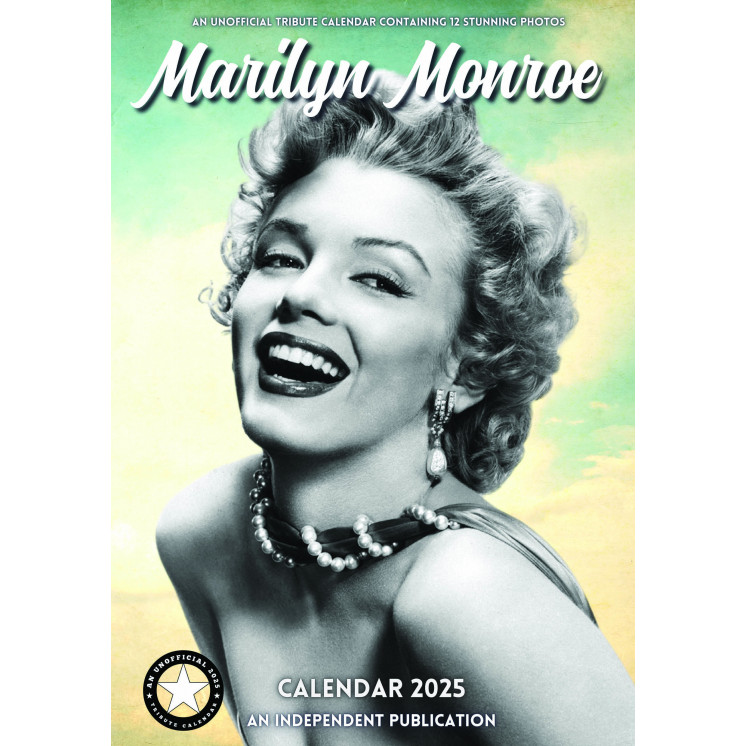 Calendrier Marilyn Monroe 2025