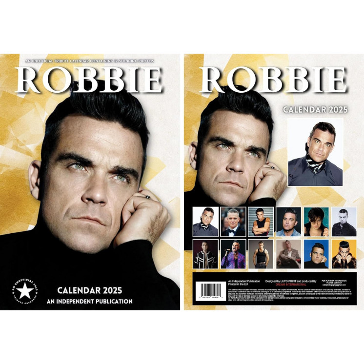 Calendrier Robbie Williams 2025