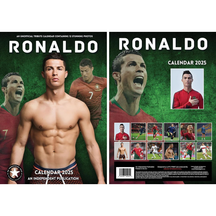 Calendrier Cristiano Ronaldo 2025