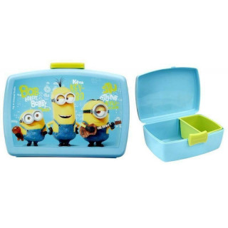 Boîte À Goûter Minions lunch box bleu licence Disney