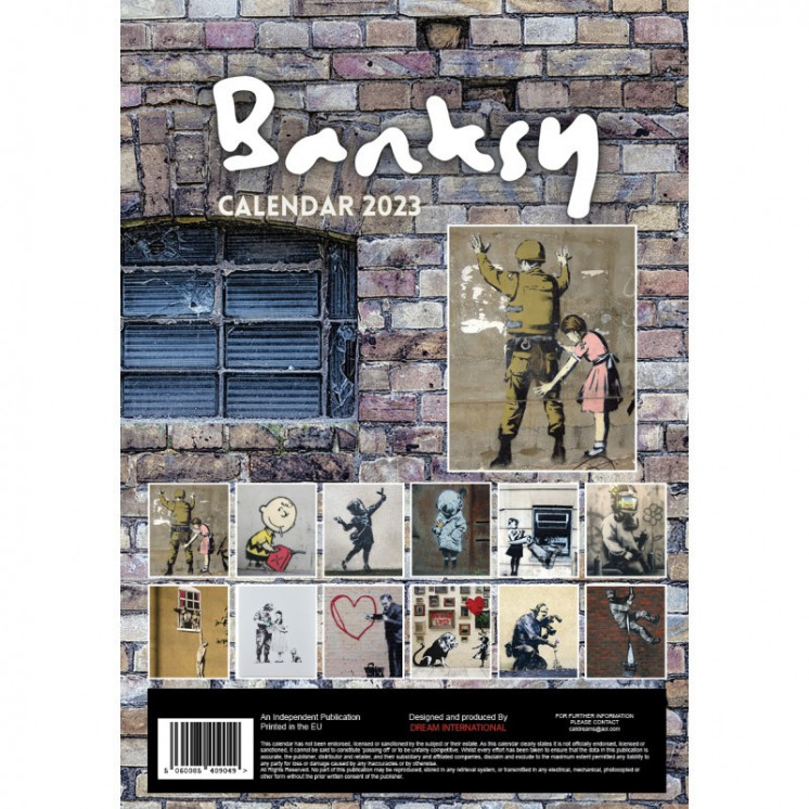 Calendrier Banksy 2023