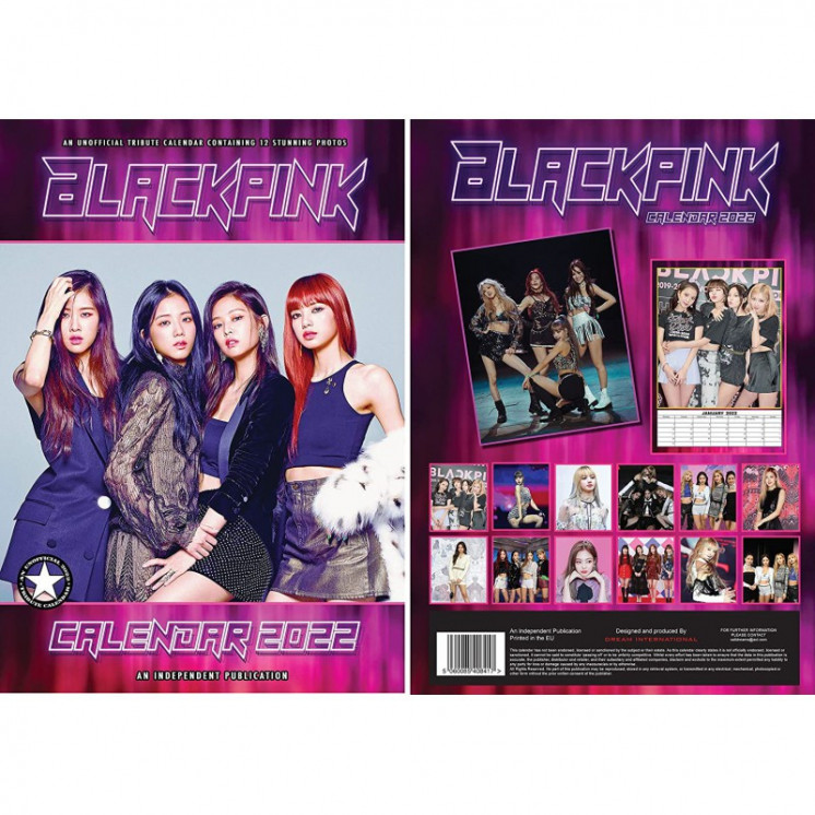 Calendrier Blackpink 2022