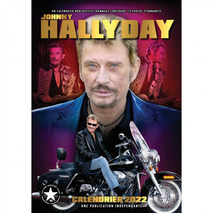 Calendrier Johnny Hallyday 2022