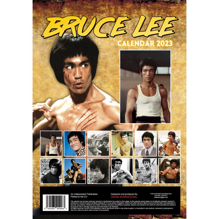 Calendrier Bruce Lee 2023