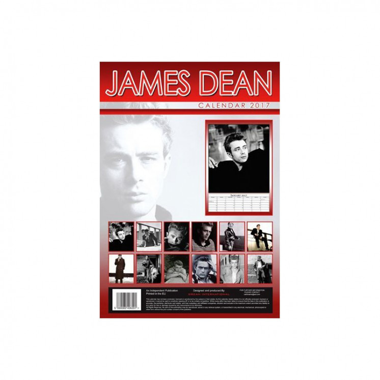 Calendrier James Dean 2017