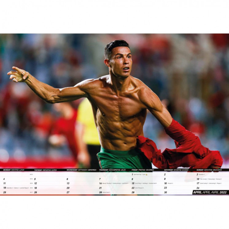 Calendrier Cristiano Ronaldo 2022