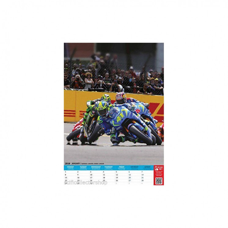 Calendrier Motorbike grand prix 2018