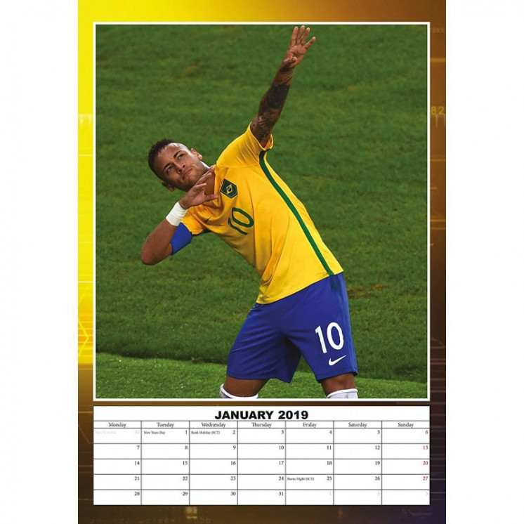 Calendrier Neymar 2019