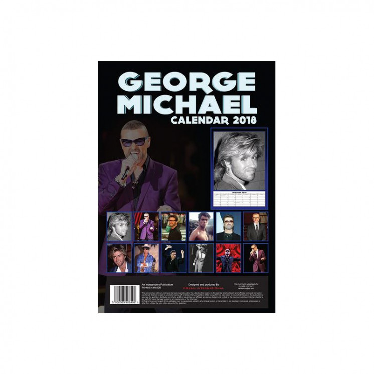 Calendrier George Michael 2018