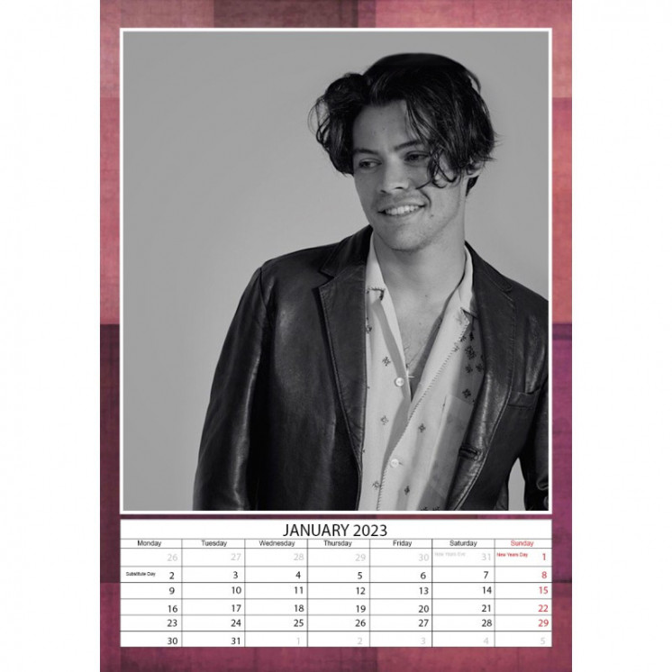 Calendrier Harry Styles 2023