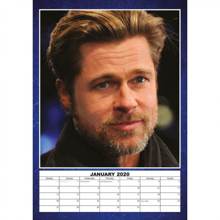 Calendrier Brad Pitt 2020