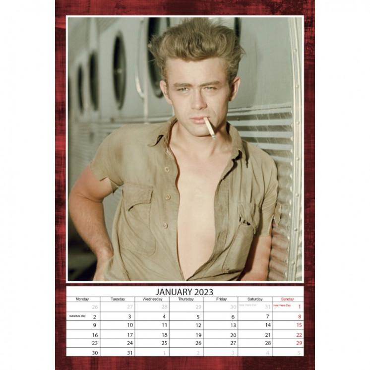 Calendrier James Dean 2023