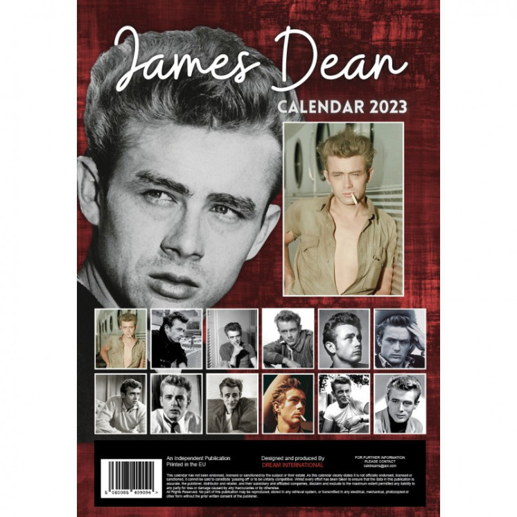 Calendrier James Dean 2023