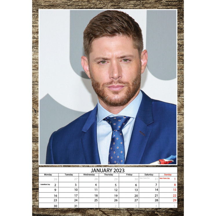 Calendrier Jensen Ackles 2023