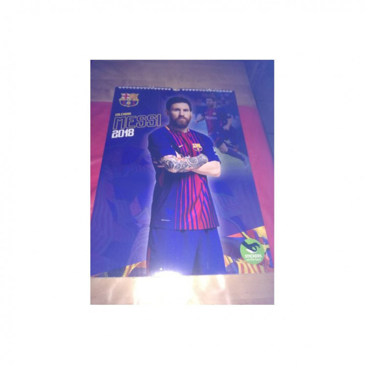 Calendrier Lionel Messi 2018