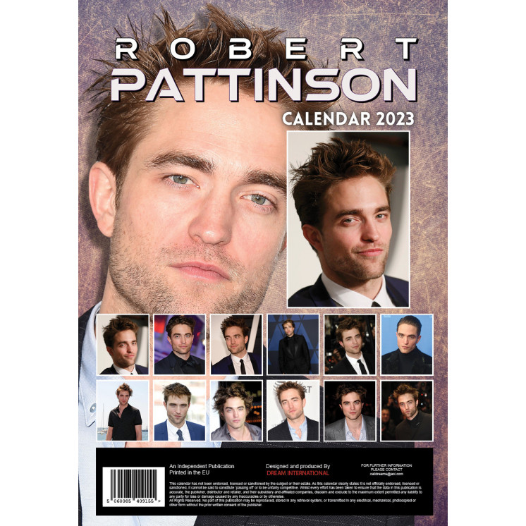 Calendrier Robert Pattinson 2023