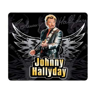 Tapis de souris Johnny Hallyday licence 21 x 18 cm