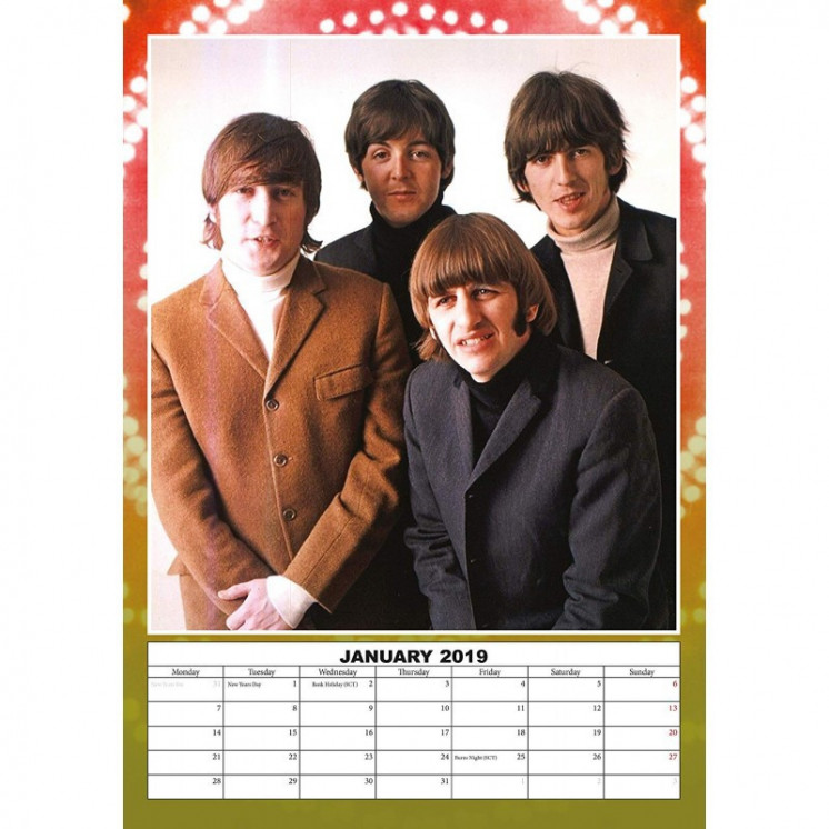 Calendrier The Beatles 2019