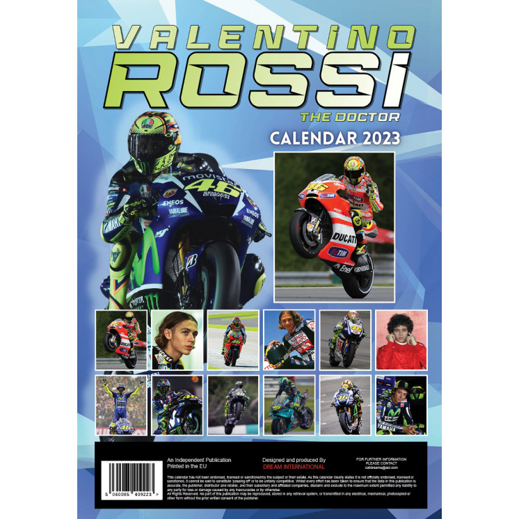 Calendrier Valentino Rossi 2023