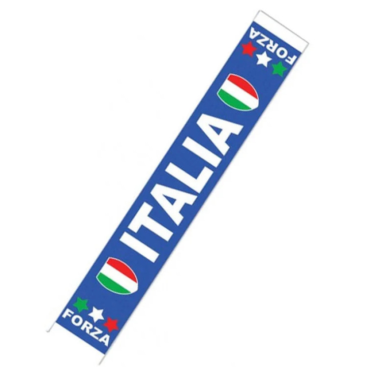 Echarpe soie Italie supporter