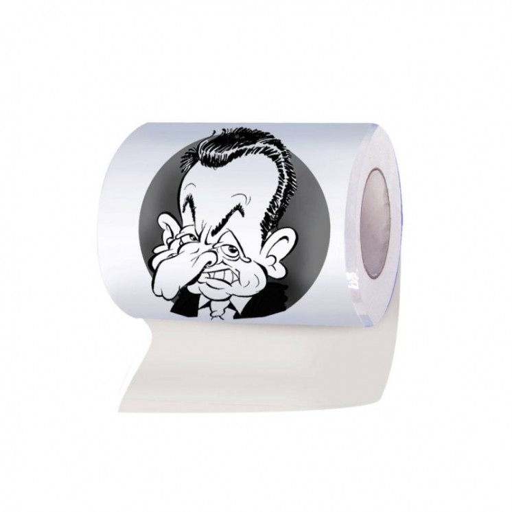 Papier toilette président humoristique