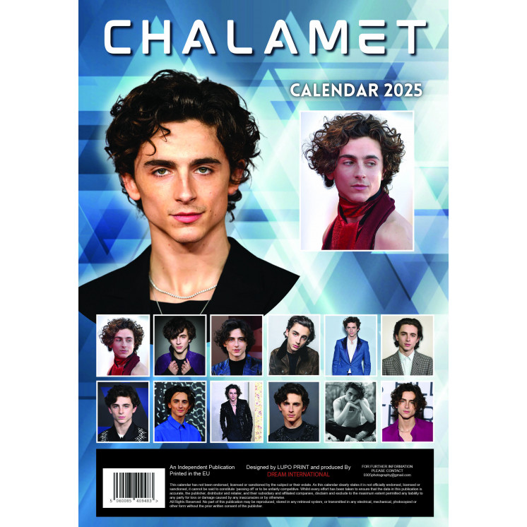 Calendrier CHALAMET 2025