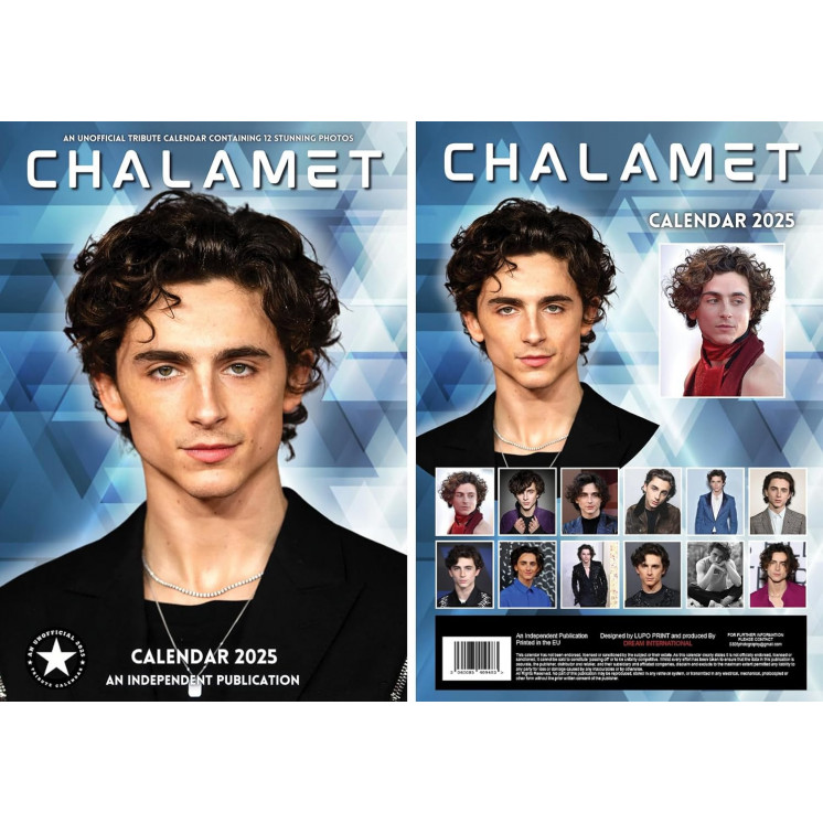 Calendrier CHALAMET 2025