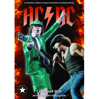 Lots de 5 ou 10 et 25 ou 50 Calendriers AC/DC 2025