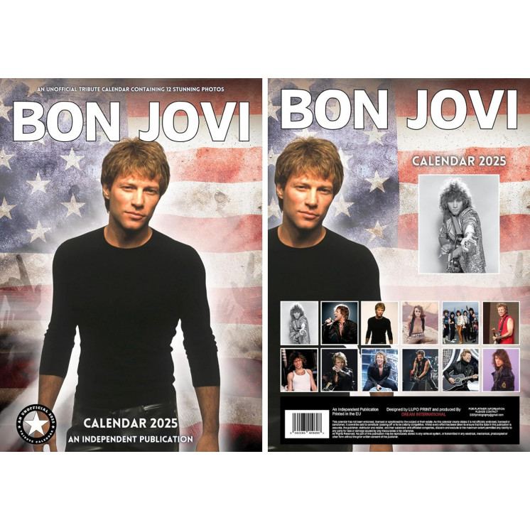 Calendrier Bon Jovi 2025