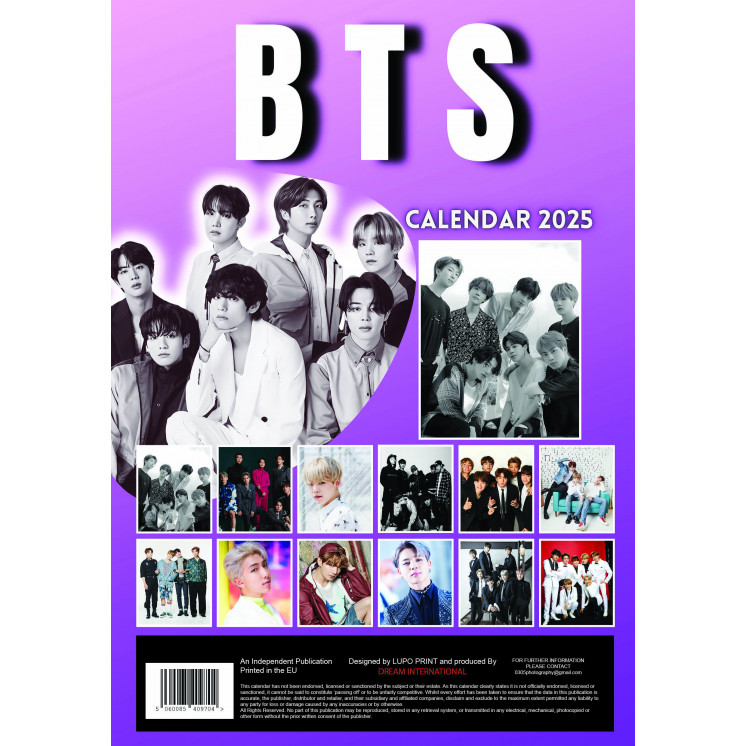 Calendrier BTS 2025